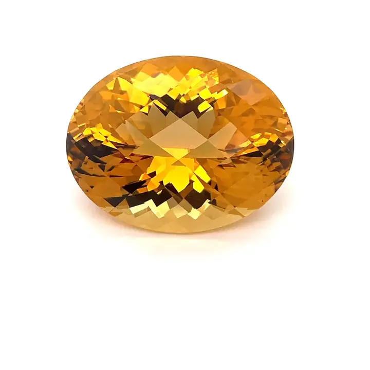 31.40 ct Yellow Citrine - Oval