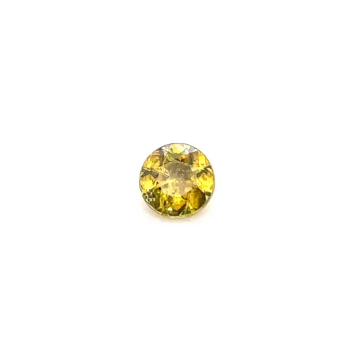 0.66 ct Yellow Sphene - Round