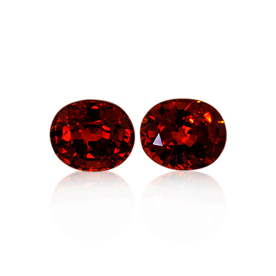 5.83 ct Orange Garnet-Spessartite - Oval