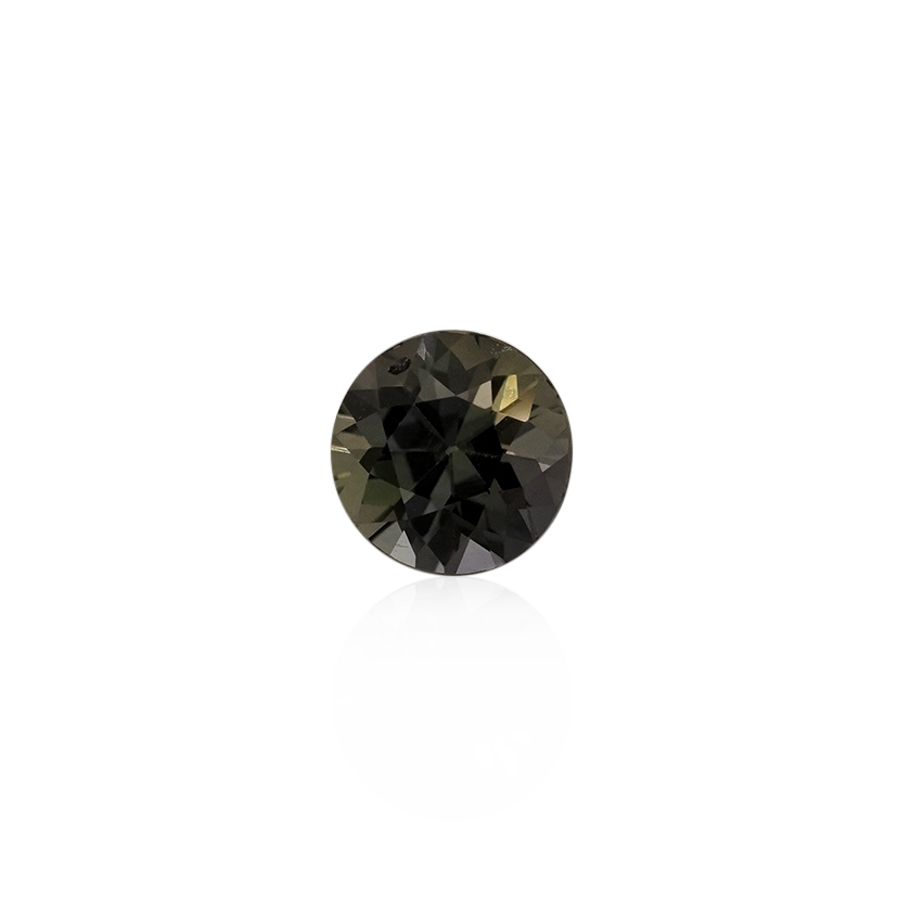 0.65 ct Green Sapphire-Color Change - Round