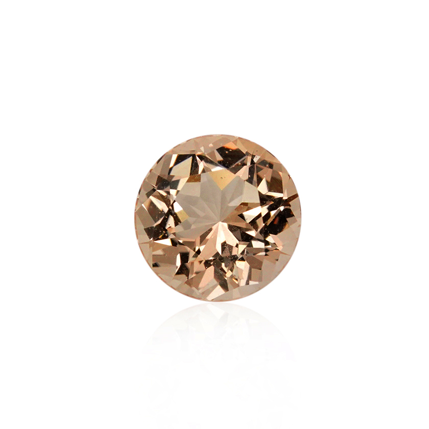 1.28 ct Pink Morganite - Round