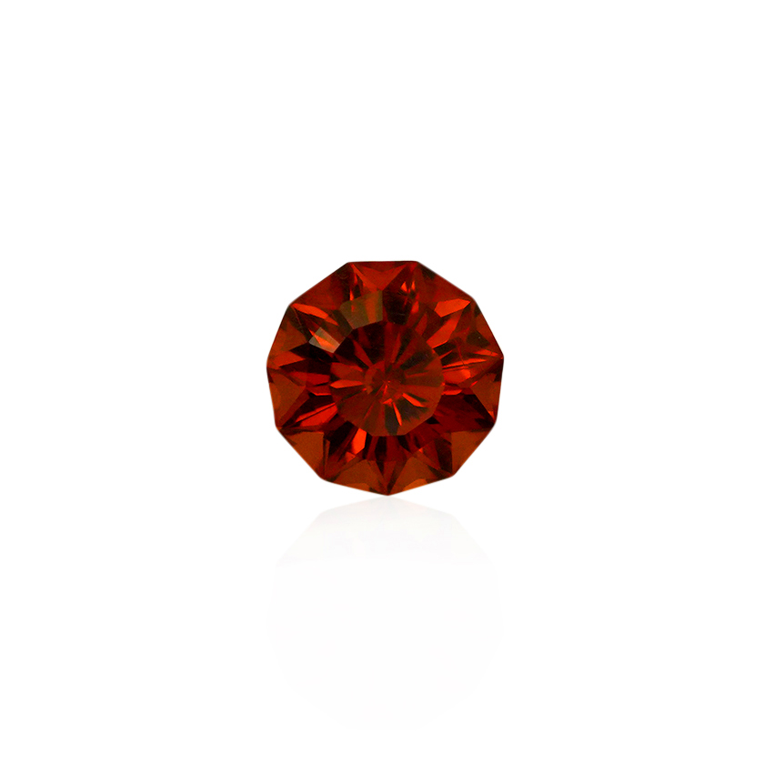0.72 ct Orange Garnet-Spessartite - Round