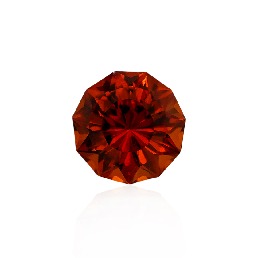 0.91 ct Orange Garnet-Spessartite - Round