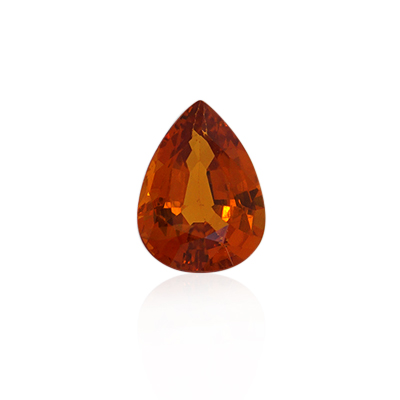 1.29 ct Orange Sapphire - Pear