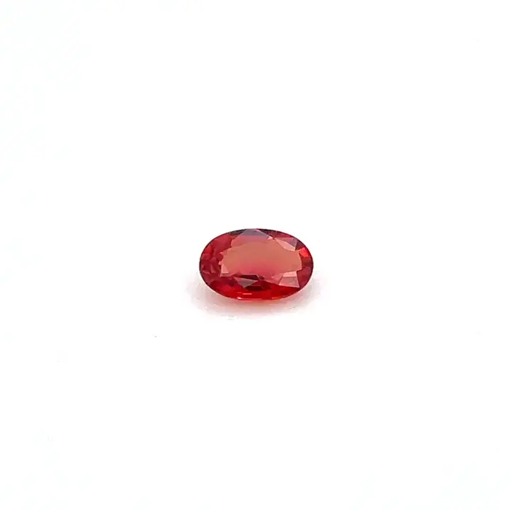 0.56 ct Orange Sapphire - Oval