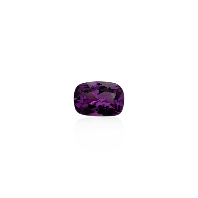 0.58 ct Purple Garnet-Grape - Cushion