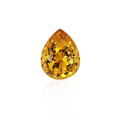 1.24 ct Yellow Sapphire - Pear