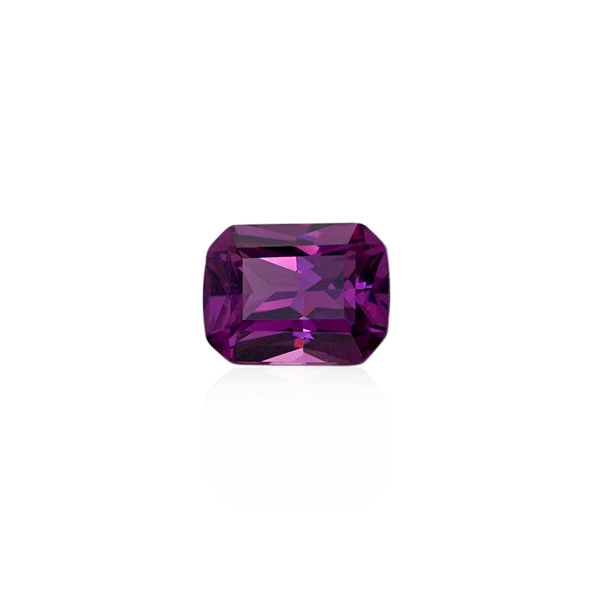 0.67 ct Purple Garnet-Grape - Radiant
