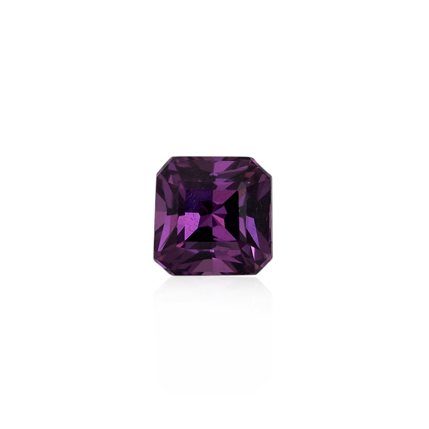 0.88 ct Purple Garnet-Grape - Radiant