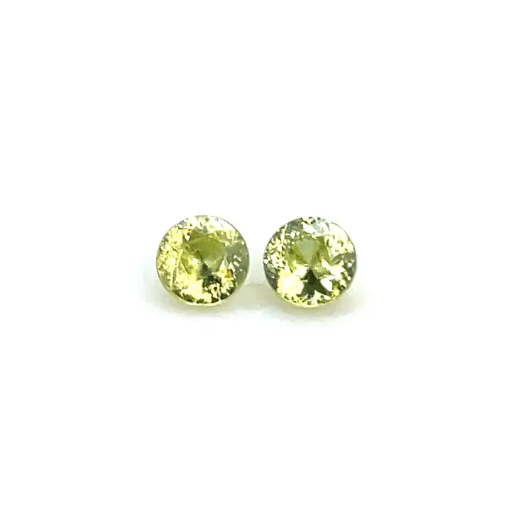 0.82 ct Green Sphene - Round