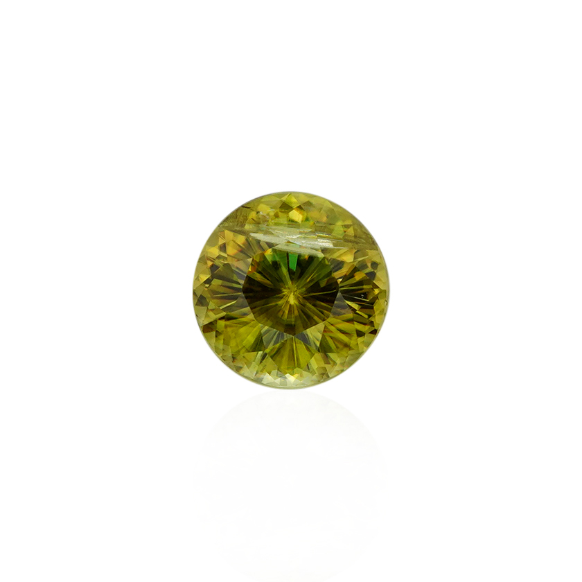 1.07 ct Yellow Sphene - Round