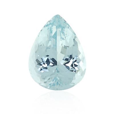 10.59 ct Blue Aquamarine - Pear