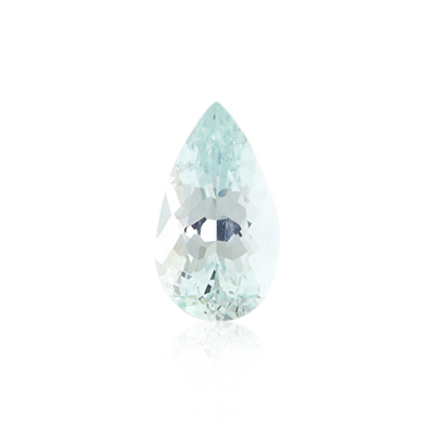 3.99 ct Blue Aquamarine - Pear