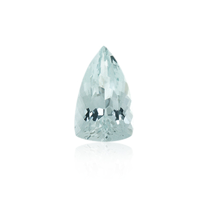 3.71 ct Blue Aquamarine - Trillion
