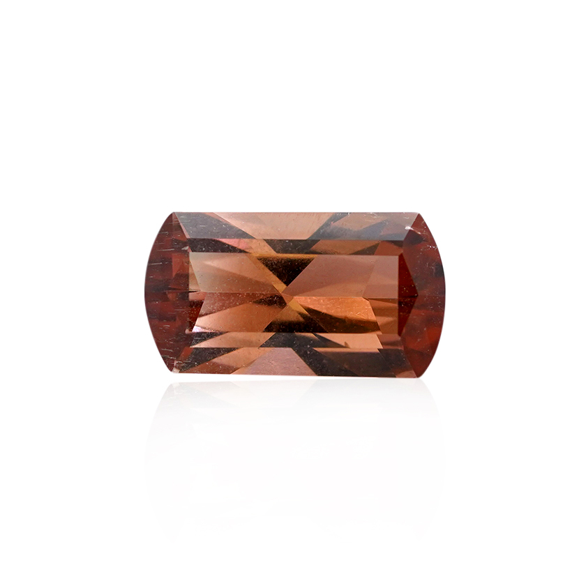 4.12 ct Bi-color Tourmaline - Cushion