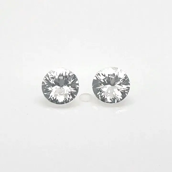 1.84 ct White Zircon - Round