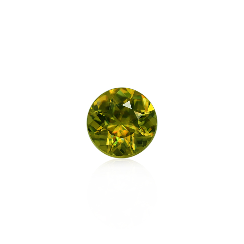 0.57 ct Yellow Sphene - Round