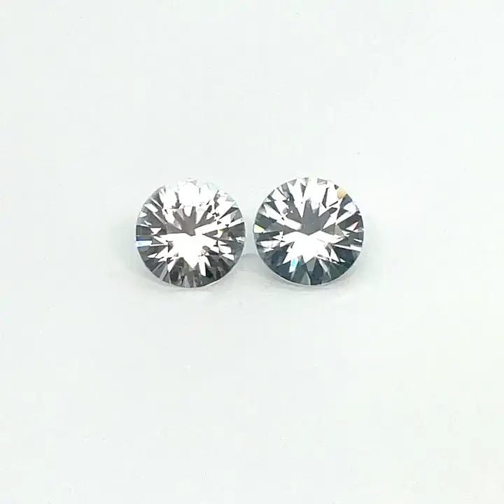 4.59 ct White Zircon - Round