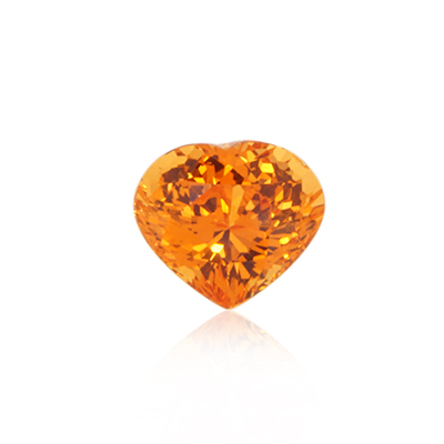 1.63 ct Orange Garnet-Spessartite - Heart
