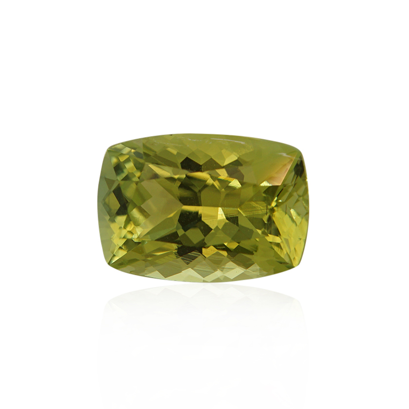 3.81 ct Green Tourmaline - Cushion