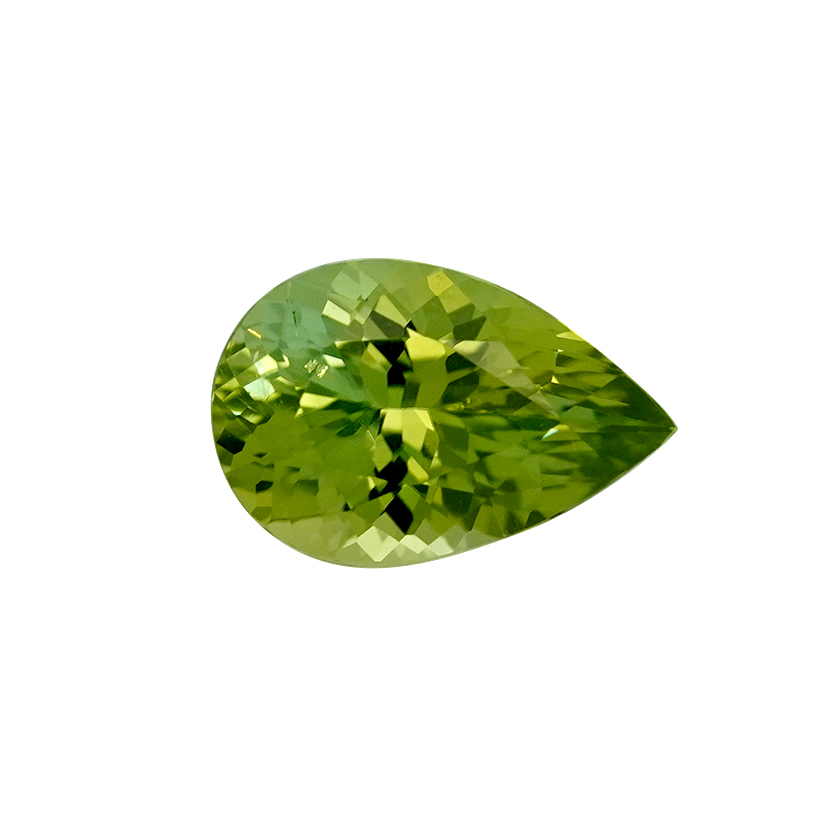 2.50 ct Green Tourmaline - Pear
