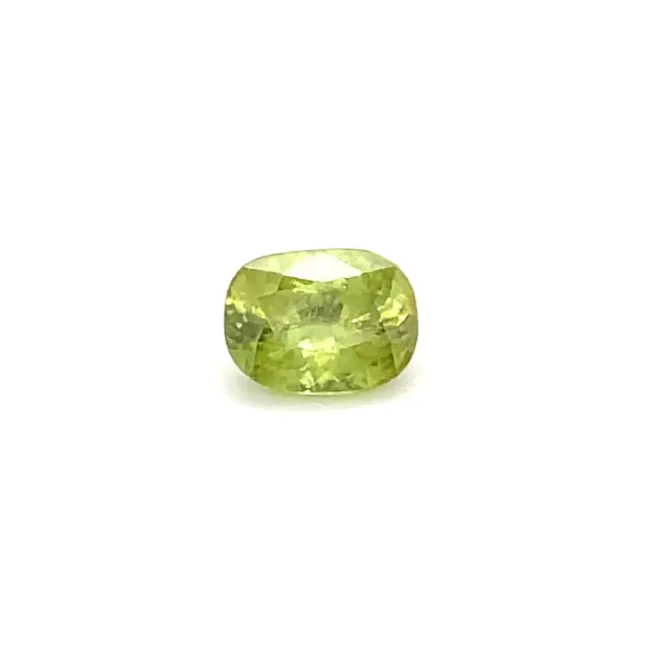 1.28 ct Green Sphene - Cushion