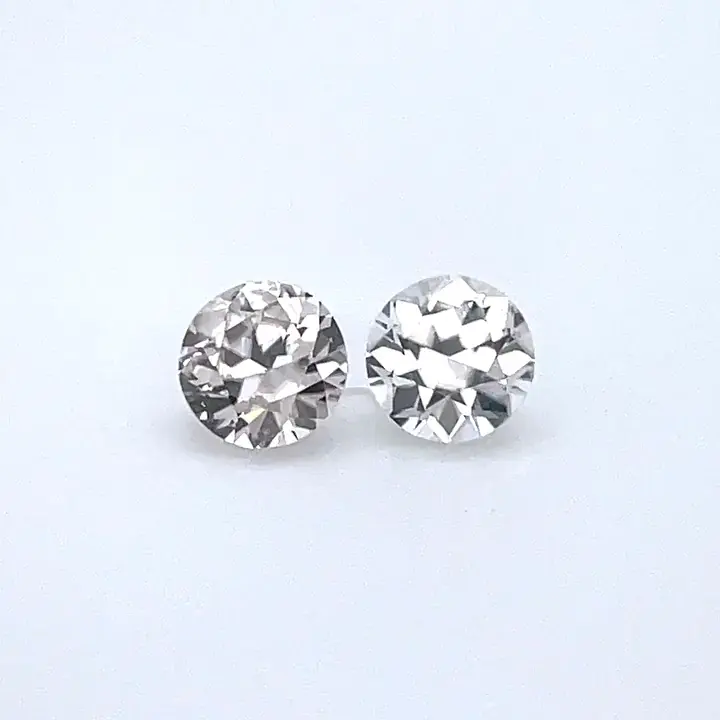 2.54 ct White Zircon - Round