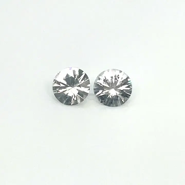 3.93 ct White Zircon - Round