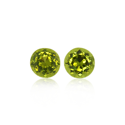 2.72 ct Green Peridot - Round