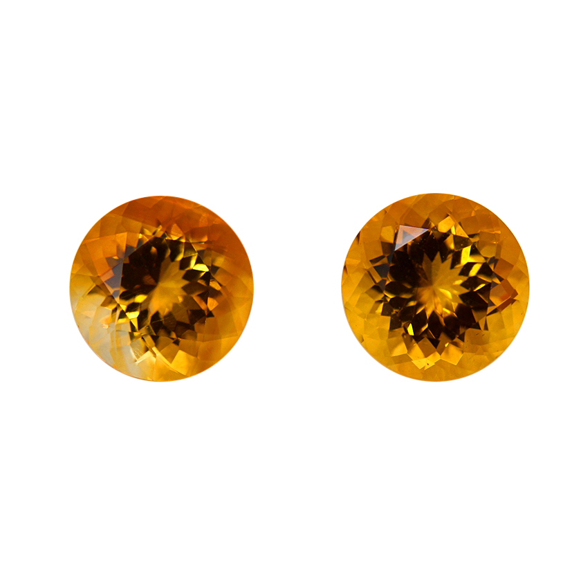 1.98 ct Orange Citrine - Round