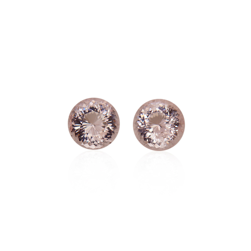 1.13 ct Pink Morganite - Round