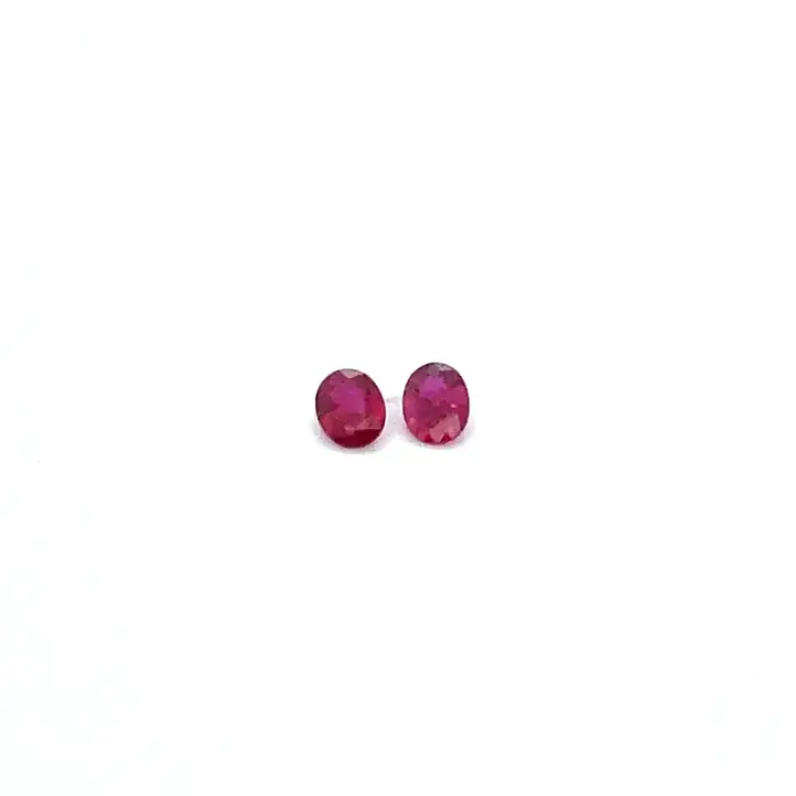 0.33 ct Red Ruby - Oval