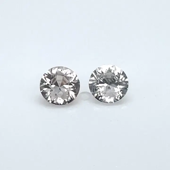 2.07 ct White Zircon - Round
