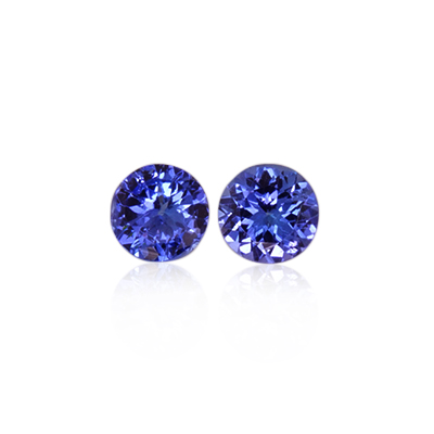 1.70 ct Violet Tanzanite - Round