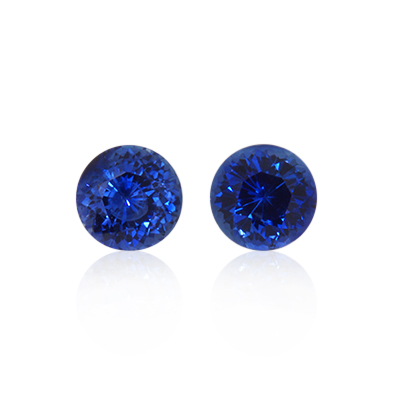 1.79 ct Blue Sapphire - Round