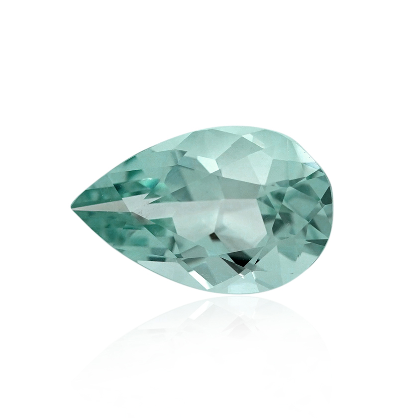 4.57 ct Blue Aquamarine - Pear