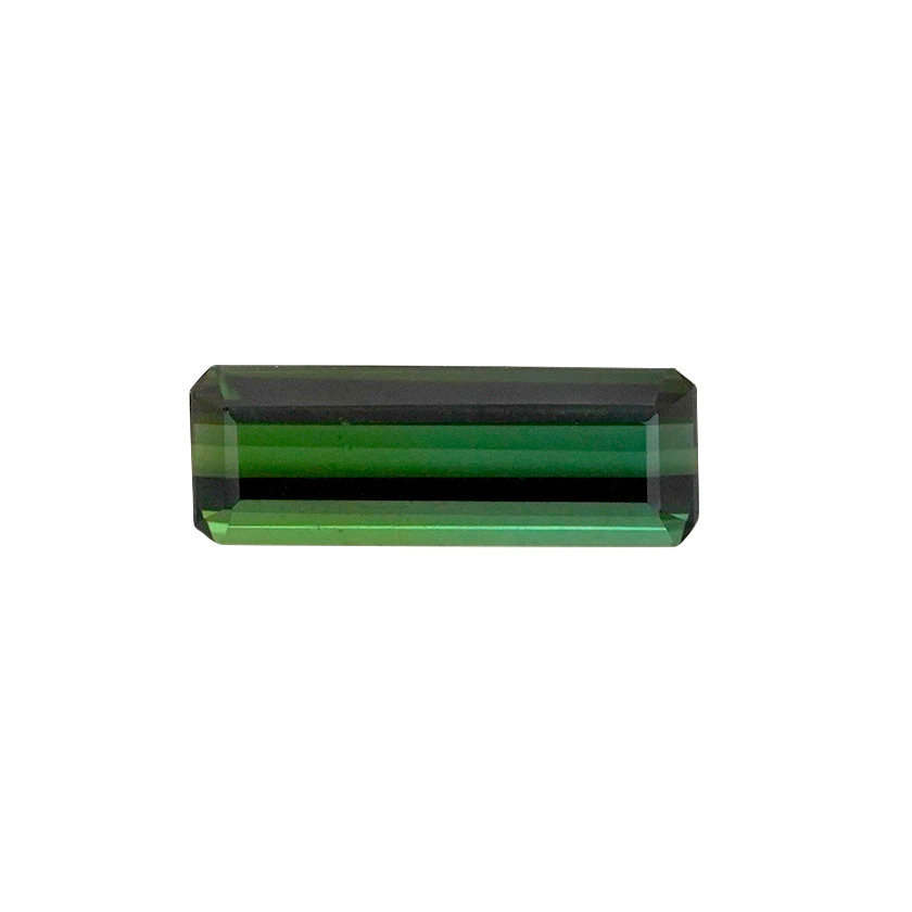 2.36 ct Green Tourmaline - Emerald Cut