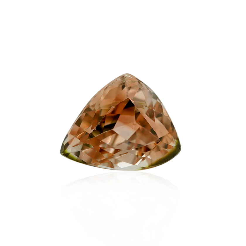 1.56 ct Bi-color Tourmaline - Trillion