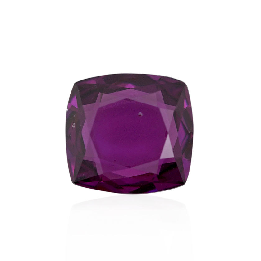 2.59 ct Purple Garnet-Grape - Cushion