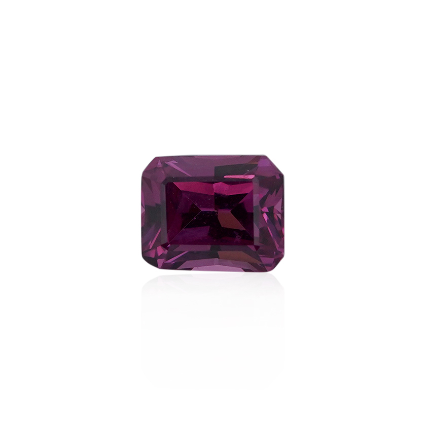 1.13 ct Purple Garnet-Grape - Radiant