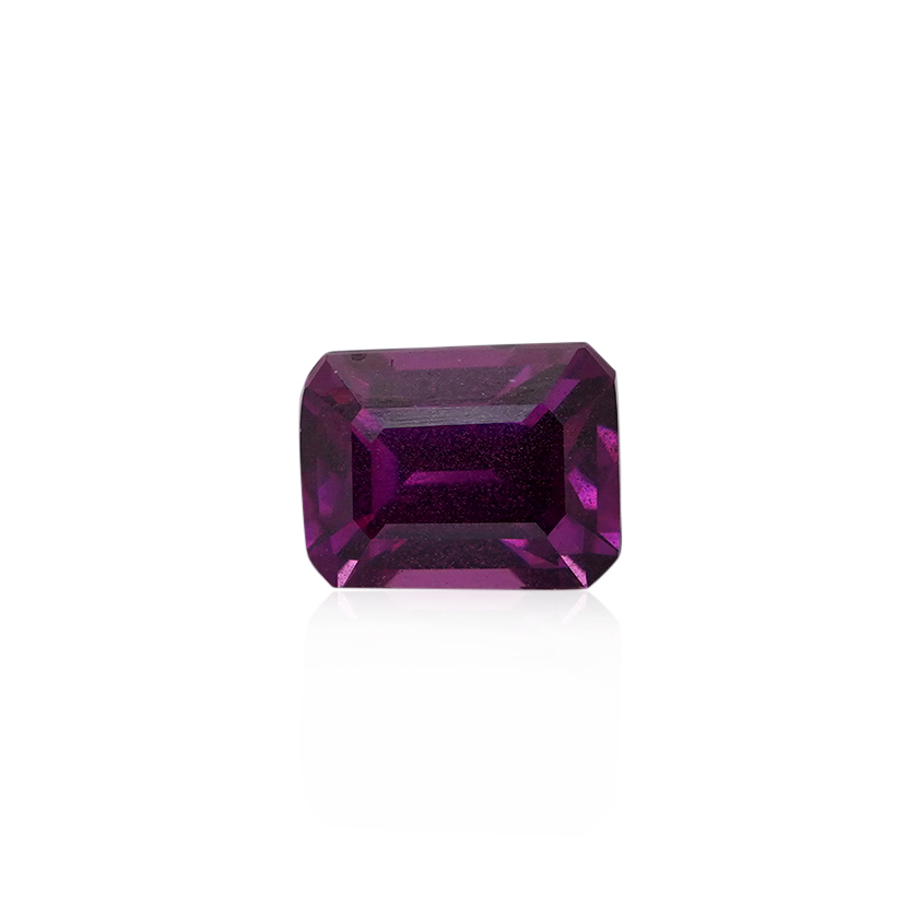 1.05 ct Purple Garnet-Grape - Emerald Cut