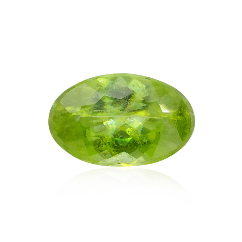 2.12 ct Yellow Sphene - Oval