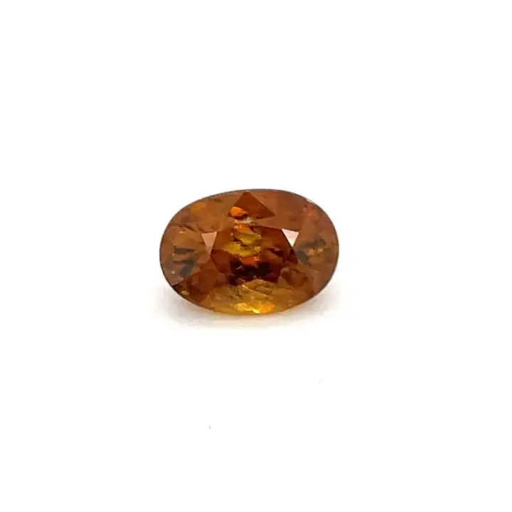1.74 ct Orange Sphene - Oval