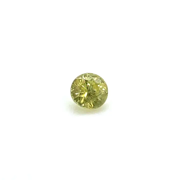 0.73 ct Yellow Sphene - Round
