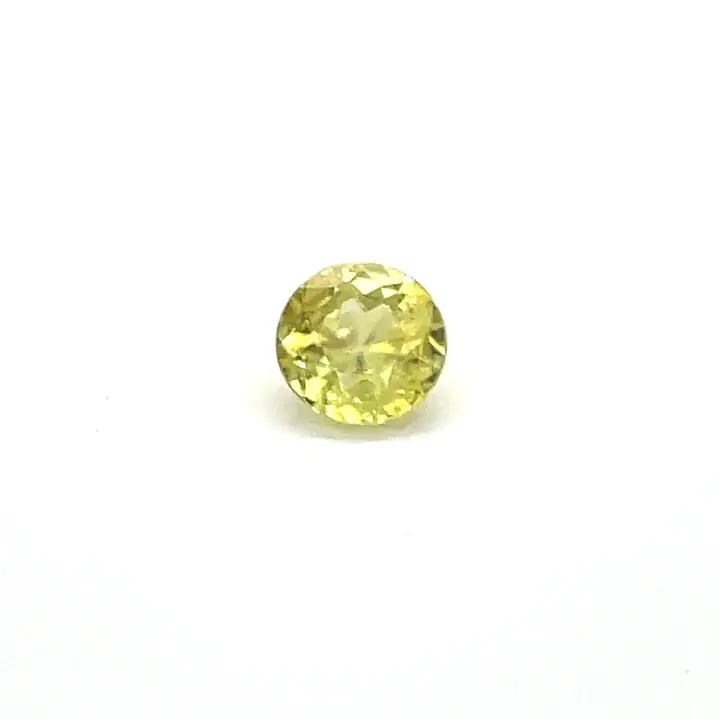 0.82 ct Yellow Sphene - Round
