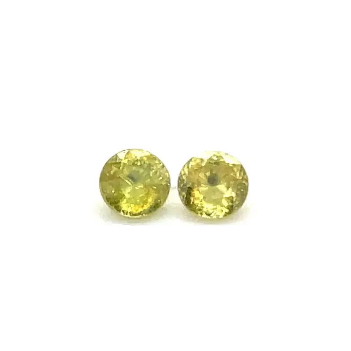 1.05 ct Yellow Sphene - Round
