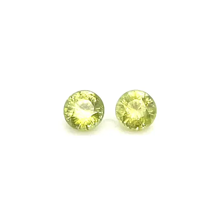 1.08 ct Green Sphene - Round