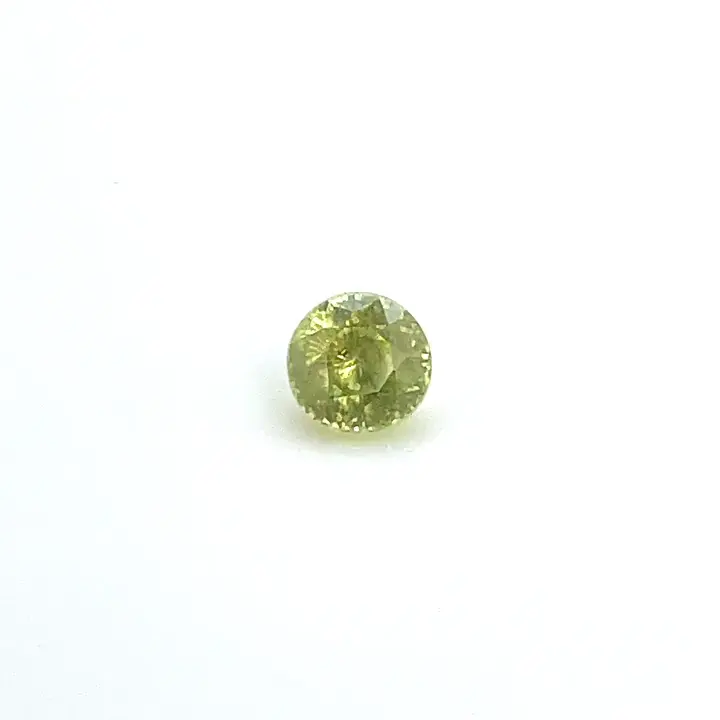 0.66 ct Yellow Sphene - Round