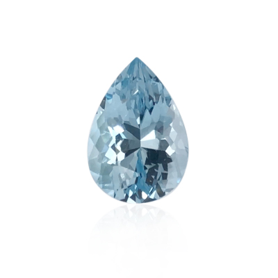 3.62 ct Blue Aquamarine - Pear