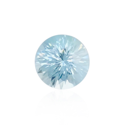 2.21 ct Blue Aquamarine - Round